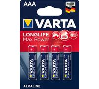 10X Varta 46837 Longlife Max Power LR03/AAA (Micro) (4703) - Pile alcaline au manganèse (alcaline), 1,5 V