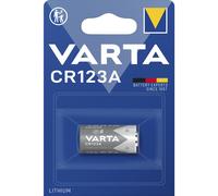 10x Varta CR123A 3 V Lithium 1 er Blister 1430 mAh CR123 6205