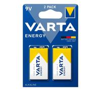 10x Varta Énergie Batteries 2er Alcalin E-Block 9 V Industriel Universel Courant