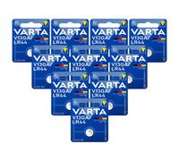 10x Varta LR44 V13GA 1.5V Piles Bouton Alcalines Type Cellule Monnaie A76 KA76