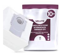 10x Vellto Sac Aspirateur Compatibles avec Xiaomi Roborock S8+/S8 Pro Ultra/S7 MaxV Ultra/Q7 Max+/Q8 Max+/Q5 Pro+/Q5 Max+ Q10 X5+/S5+ Q7 M5+/L5+ Sacs de Rechange Poussière Filtres