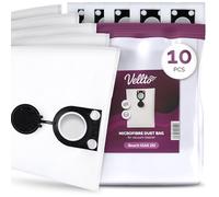 10x Vellto Sac Aspirateur Non-Tissé Compatible avec Bosch GAS 25 50 L SFC Remplacement 2605411167 ASA 1200 1202 2025 ASR 2025 ASR 35 H M SPIT AC1600 Remplacement Sacs Poussière Vlies