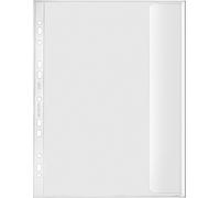 10x Veloflex® 5340 000 Pochette porte-documents EURO A4 PP brillant transparent