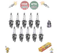 10x Véritable NGK Remplacement Allumage Bougies BPR7HS-10 Stock N°1092 Échange