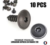 10x Vis Torx Cache Moteur sous Plateau Pare-Choc Passage de Roue citroen peugeot etc