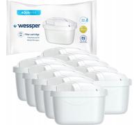 10X Wessper Aquamax Filter For Brita, Dafi, Aquaphor, Wessper - Remplacement Des Canaux Brita Maxtra Plus
