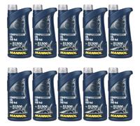 10x1 Litres Original MANNOL Huile De Compresseur ISO 46