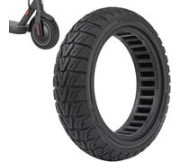 10x2.5-7 10"" Solid Solid Rubber Tyre for Xiaomi MI 4/MI 4 Pro Electric Scooter Front or Rear Front or Rear Honeycomb Non Slip Puncture Resistant Replacement Tyre (Black, 1PC)