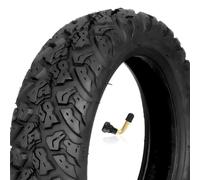 10x2.50-6.5 Pneu Tubeless pour Trottinette Électrique 10 Pouces 10x2.50/6.5 Trottinette Électrique Pneu Tubeless 10 2.50 6.5 Tout-Terrain en Caoutchouc Accessoire de Rechange(B)