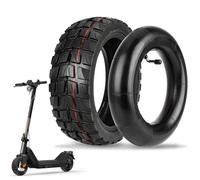 10x2.75-6.5 Pneus pour Trottinette Electrique, Pneu de Remplacement pour Trottinette Electrique Urbanglide eCross Pro 2/Pro Boost/Kukirin G3/Dualtron 3/Smartgyro Speedway/Rockway (Pneu+Chambre à Air)