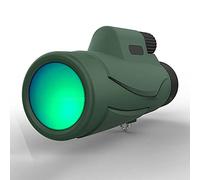 10x42 Monoculaire,éTanche Zoom Portable TéLescope Monoculaire, Ultra HD Haute Puissance Bak4 Prism Puissance Monoculaire Clip De TéLéPhone Et TréPied (A)