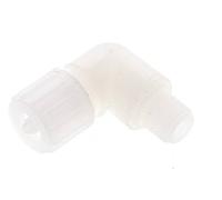 10x4mm & G1/4'' PVDF Raccord à compression coude avec filetage mâle 10 bar PVC et PA