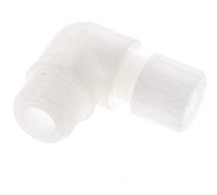 10x8mm & G1/2'' PVDF Raccord à compression coude avec filetage mâle 10 bar