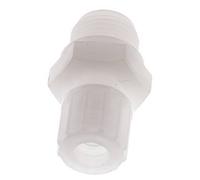 10x8mm & G1/2'' PVDF Raccord à compression droit avec filetage mâle 10 bar