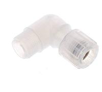 10x8mm & G3/8'' PFA raccord coude avec filetage mâle 10 bar