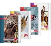 10XBRUNNEN 1046952 Cahier d'exercices A5 animaux