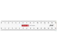 10XBRUNNEN 104987015 Lineal Flexi 15cm gl