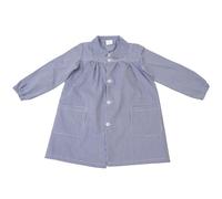 10XDIEZ Blouse d'écolier avec des boutons de couleur marine - (Marin - 4 ans (98-104 cm de hauteur))