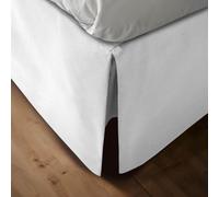 10XDIEZ Cache-sommier (Blanc - Lit 150cm)