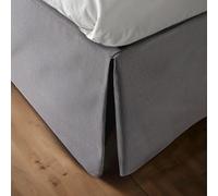 10XDIEZ Cache-sommier (Gris - Lit 180cm)