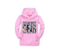(11-12 years old,pink)9-14 years old boys and girls universal The Eras Tour hoodie fashionable printed hooded sweatshirt with pockets sweater pullover