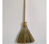 11,22" X 27,8" Petit balai naturel, balai doux tissé à la main du Vietnam, convient pour le nettoyage et la décoration intérieure et extérieure Taille UniquePaille
