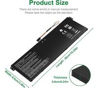 11.25V/50.29Wh AP18C8K Laptop Battery for Acer Aspire 5 A514-52 A514-52-58U3, Chromebook 314 C933, Swift 3 SF314-42-R4XJ SF314-42-R27B SF314-57 SF314-57 SF314 314-5 7G SF314-58 Series