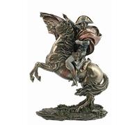 11.38 Napoleon Crossing The St. Bernard Pass Statue en bronze coulé à froid par Inconnues