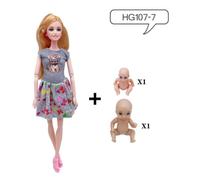 11,5 Pouces De Mode, Multifonctions, Articulations, Grossesse, Bébé Bébé Bébé Princesse Barbie