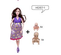 11,5 Pouces De Mode, Multifonctions, Articulations, Grossesse, Bébé Bébé Bébé Princesse Barbie