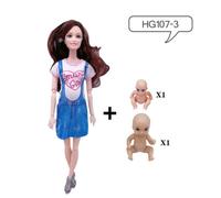 11,5 Pouces De Mode, Multifonctions, Articulations, Grossesse, Bébé Bébé Bébé Princesse Barbie