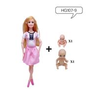 11,5 Pouces De Mode, Multifonctions, Articulations, Grossesse, Bébé Bébé Bébé Princesse Barbie