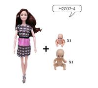 11,5 Pouces De Mode, Multifonctions, Articulations, Grossesse, Bébé Bébé Bébé Princesse Barbie