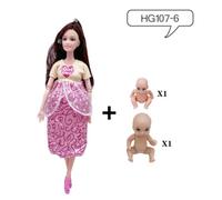 11,5 Pouces De Mode, Multifonctions, Articulations, Grossesse, Bébé Bébé Bébé Princesse Barbie