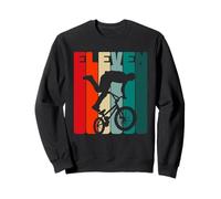 11 Ans BMX conducteur BMX Tricks 11e Anniversaire garçon BMX Sweatshirt