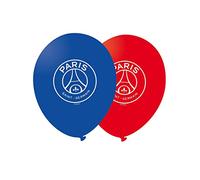 11 Ballons imprimés PSG - Bleu - Taille Unique
