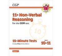 11 CEM 10Minute Tests NonVerbal Reasoning Ages 1011 Book 1 with Online Edition by CGP Books Inconnu (Auteur)