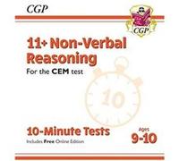 11 CEM 10Minute Tests NonVerbal Reasoning Ages 910 with Online Edition by CGP Books Inconnu (Auteur)