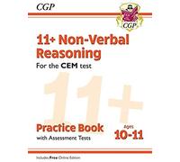 11+ Cem Non-Verbal Reasoning Practice Book & Assessment Tests - Ages 10-11 (With Online Edition)