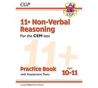 11+ Cem Non-Verbal Reasoning Practice Book & Assessment Tests - Ages 10-11 (With Online Edition)