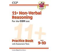 11+ Cem Non-Verbal Reasoning Practice Book & Assessment Tests - Ages 9-10 (With Online Edition)