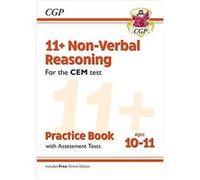 11 CEM NonVerbal Reasoning Practice Book Assessment Tests Ages 1011 with Online Edition by CGP Books Inconnu (Auteur)