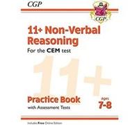 11 CEM NonVerbal Reasoning Practice Book Assessment Tests Ages 78 with Online Edition by CGP Books Inconnu (Auteur)
