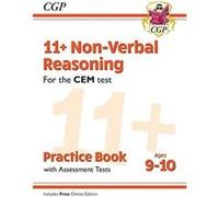 11 CEM NonVerbal Reasoning Practice Book Assessment Tests Ages 910 with Online Edition by CGP Books Inconnu (Auteur)