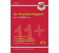 11+ Cem Practice Papers - Ages 8-9 (With Parents' Guide & Online Edition): Perfect Preparation For The Eleven Plus
