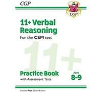 11 CEM Verbal Reasoning Practice Book Assessment Tests Ages 89 with Online Edition by CGP Books Inconnu (Auteur)