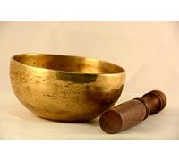 11 cm méditation tibétaine Bol chantant avec coussin et Attaquant.