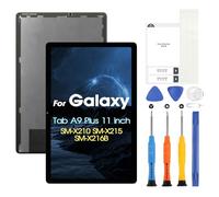 11" Écran pour Samsung Galaxy Tab A9 Plus Ecran pour Samsung Galaxy Tab A9+ SM-X210 SM-X215 SM-X216B Écran Tactile Digitizer Assembly Réparation Kit (Noir)