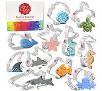 11 Emporte-Pièces Sous la Mer par Ann Clark, Requin, Baleine, Poisson, Queue de sirène, Tortue de mer et Plus Encore