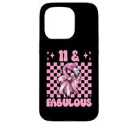 11 & Fabulous Flamingo Birthday 11 Ans Fille Coquette Coque pour iPhone 15 Pro